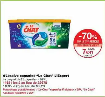 Monoprix Lessive Capsules offre