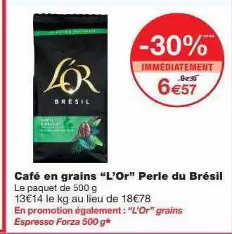 Monoprix Café En Grains offre