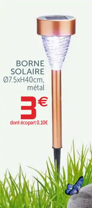 Gifi Borne Solaire offre