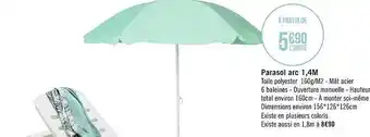 Géant Casino Parasol Arc 1.4 M offre