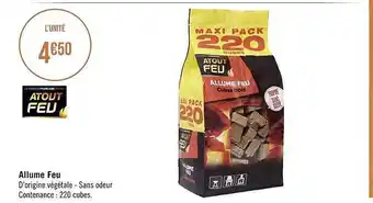 Géant Casino Allume Feu Atout Feu offre