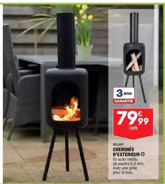ALDI Cheminée D'extérieur Belavi offre