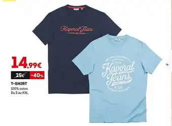 Sport 2000 T-shirt Kaporal Jeans offre
