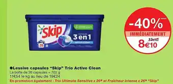 Monoprix Lessive Capsules offre