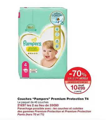Monoprix Couches offre