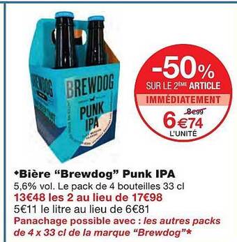 Monoprix Bière offre