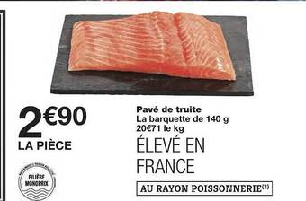 Monoprix Pavé De Truite offre