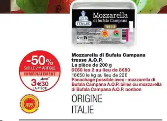 Mozzarella Di Bufala Campana Tresse A.o.p.