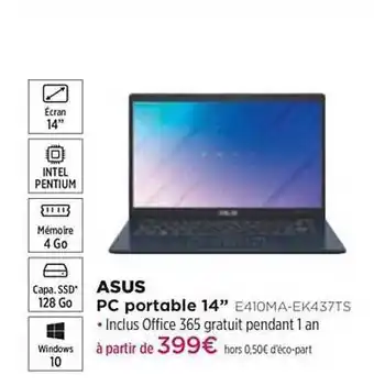 Pulsat Pc Portable 14 offre