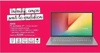 Pulsat Pc Portable 17 offre