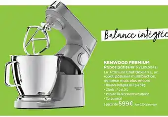 Robot Pâtissier Kenwood Premium Kvl85.004si