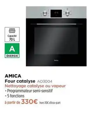 Pulsat Four Catalyse Amica A03004 offre