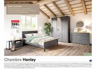 BUT Chambre Henley : Lit 140 X 190 Cm offre