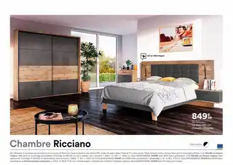 BUT Chambre Ricciano : Lit 140 X 190 Cm offre