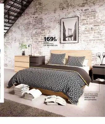 BUT Lit 140 X 190 Cm offre