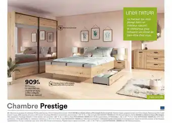 BUT Chambre Prestige : Lit 140 X 190 Cm Linea Natura offre