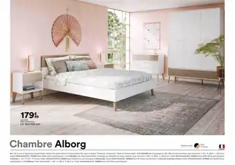 BUT Chambre Alborg : Lit 140 X 190 Cm offre