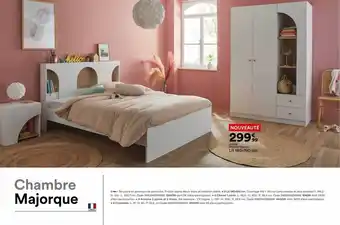 BUT Lit 140 X 190 Cm Majorque offre