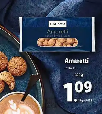Lidl Amaretti Italiamo offre