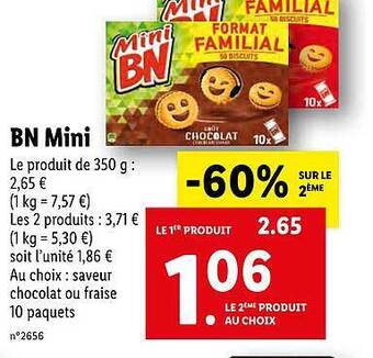 Lidl Bn Mini offre