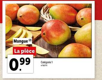 Lidl Mangue offre