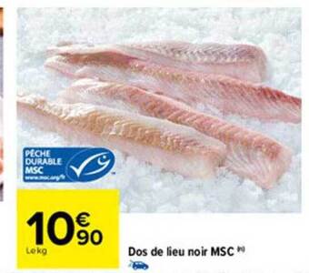 Carrefour Dos De Lieu Noir Msc offre