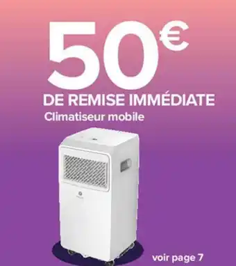Carrefour Climatiseur Mobile offre