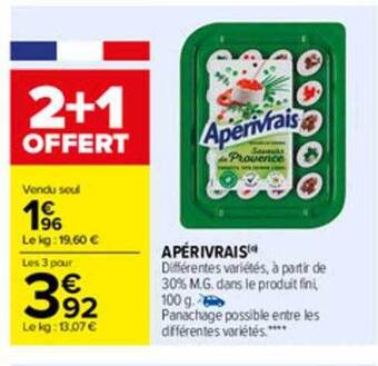 Carrefour Apérivrais offre
