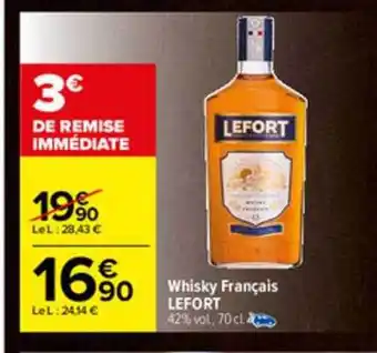 Whisky Français Lefort
