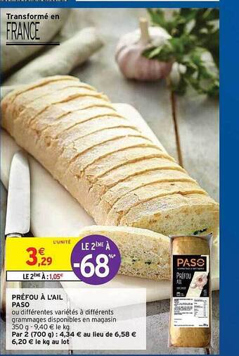 Intermarché Hyper Préfou à L'ail Paso offre