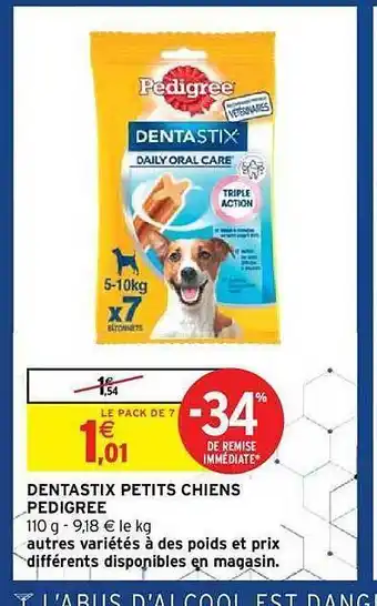 Dentastix Petits Chiens Pedigree