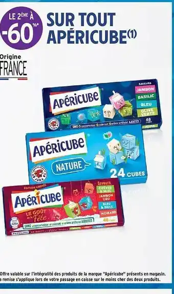 Intermarché Hyper Apéricube offre