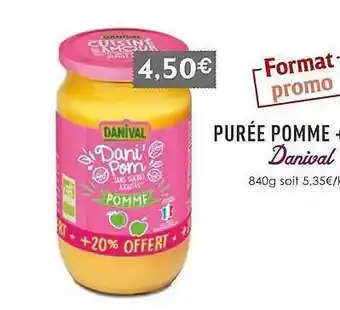 Purée Pomme Danival