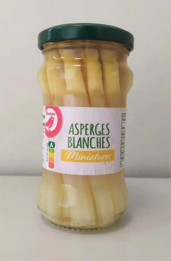 Auchan ASPERGES BLANCHES MINIATURES offre