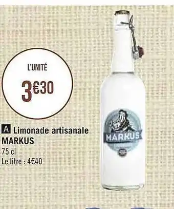 Limonade Artisanale Markus