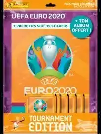 Auchan COLLECTION OFFICIELLE DE STICKERS TOURNAMENT EDITION offre