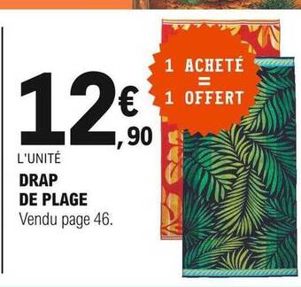 E.Leclerc Drap De Plage offre