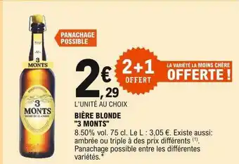 E.Leclerc Bière Blonde offre
