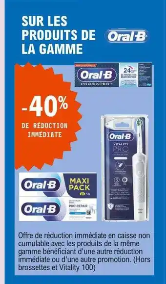 E.Leclerc La Gamme Oral-b offre