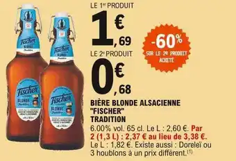 E.Leclerc Bière Blonde Alsacienne offre