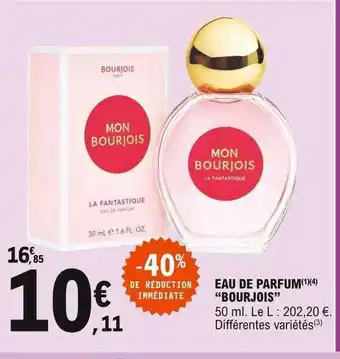 E.Leclerc Eau De Parfum offre