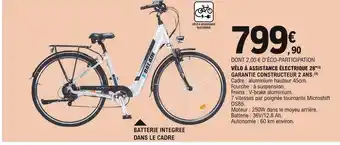E.Leclerc Vélo à Assistance électrique 28 offre
