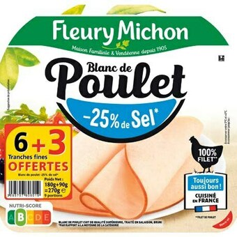 Auchan BLANC DE POULET offre