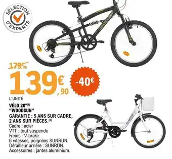 E.Leclerc Vélo 210 offre