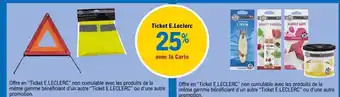 E.Leclerc Ticket E.leclerc offre