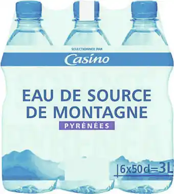 Spar EAU DE SOURCE DE MONTAGNE PYRÉNÉES offre