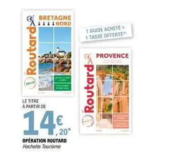 E.Leclerc Opération Routard offre