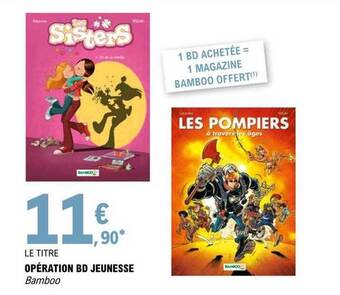 E.Leclerc Opération Bd Jeunesse offre