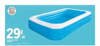 E.Leclerc Piscine Rectangle offre