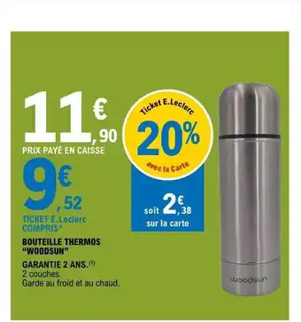 Bouteille Thermos